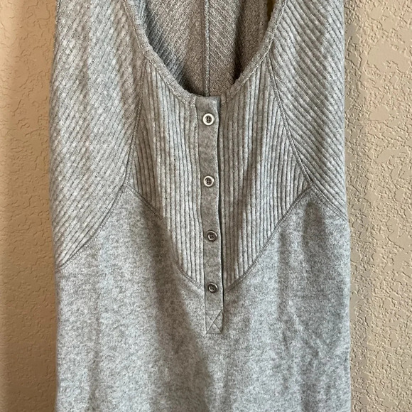 Anthropologie Saturday Sunday Womens Small Soft Ribbed Racerback Tank Top - Picture 3 of 4